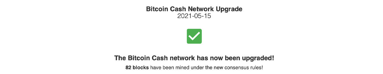 Bitcoin Cash Upgrades Successfully: Network Features Work as Intended Bitcoin Cash Upgrades Successfully: Network Features Work as Intended