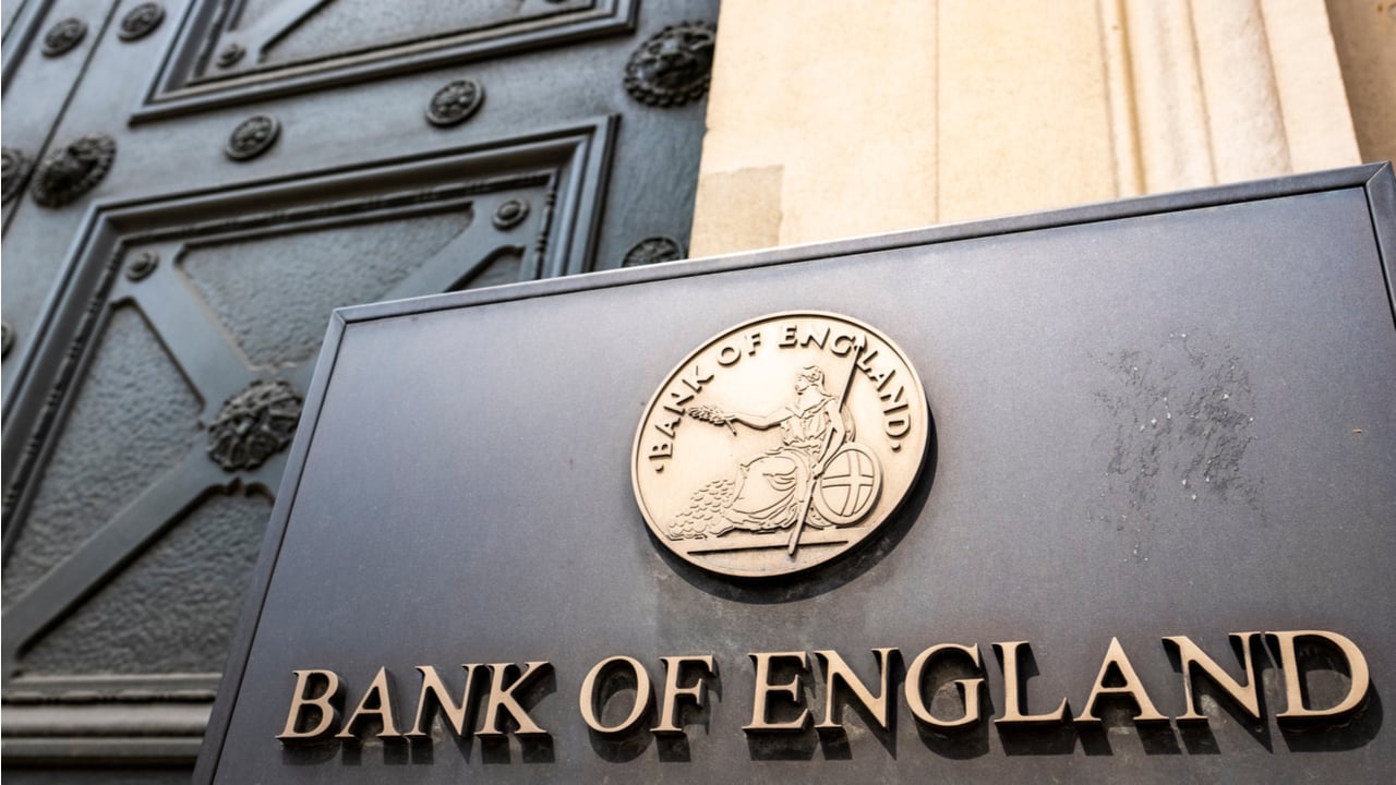 Bank of England Governor Bailey Says Cryptocurrencies Are ‘Dangerous’