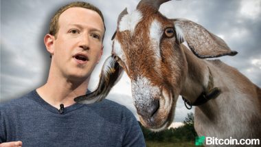 Mark Zuckerberg's Goat, "Bitcoin", Ignites Conspiracy Theories