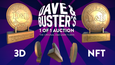 Sweet and Dave & Buster’s Launch Uber-Rare NFT Auction to Benefit Make-A-Wish