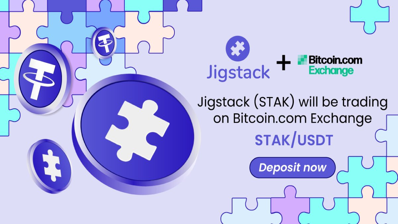 Jigstack (STAK) Token Is Now Listed on Bitcoin.com Exchange