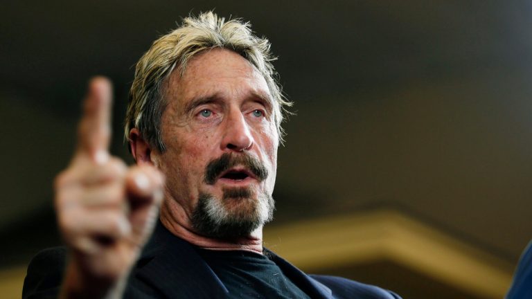John McAfee Says the Feds Seized All His Assets: ‘I Have No Hidden Crypto, I Have Nothing, I Regret Nothing’