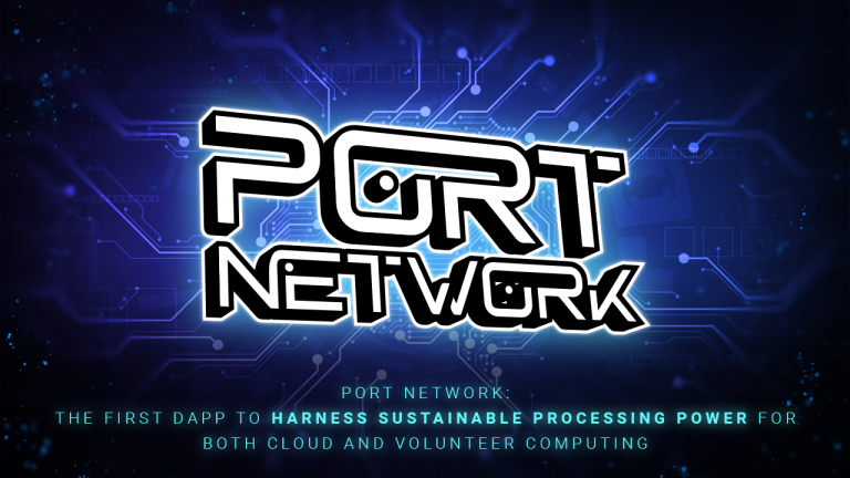 PORT Network: DApp to Harness Sustainable Processing Power for Both Cloud and Volunteer Computing