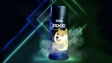 Grooming Products Firm Axe Releases Limited Edition 'Crypto Scented' Doge Body Spray