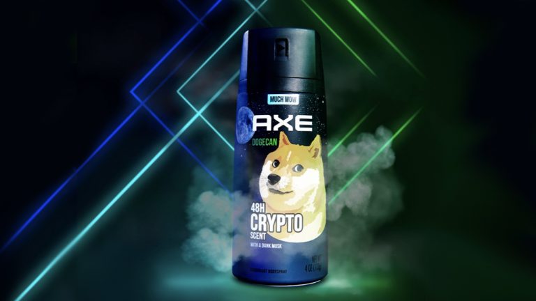 Grooming Products Firm Axe Releases Limited Edition 'Crypto Scented' Doge Body Spray