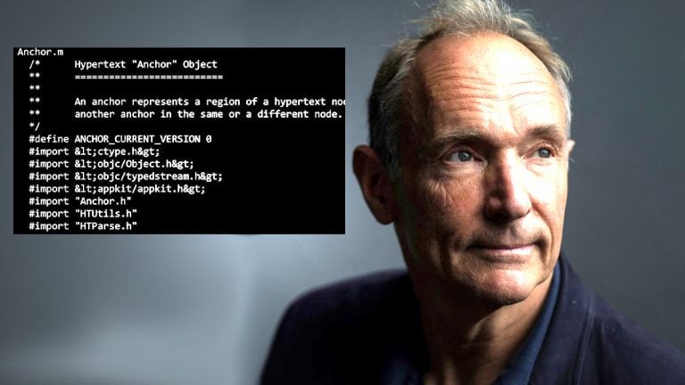 World Wide Web Inventor Tim Berners-Lee Sells NFT for .4M —  ‘Embarrassing’ Coding Error Spotted in NFT