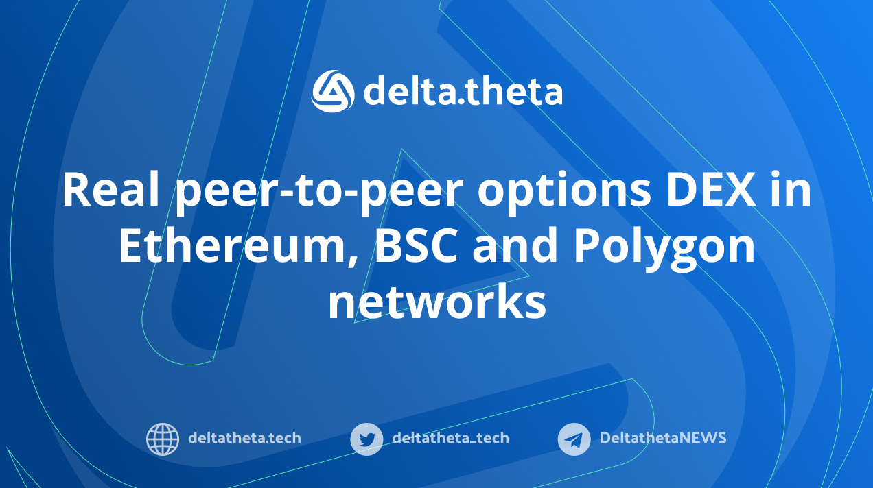 A DEX P2P Options Platform for Everyone: delta.theta