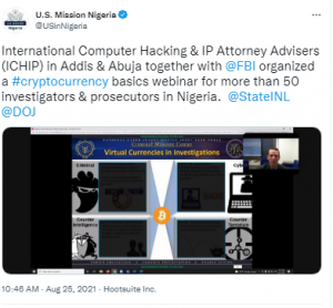 fbi nigeria 300x278 FBI Helps to Train Nigerian Crypto Crime Investigators