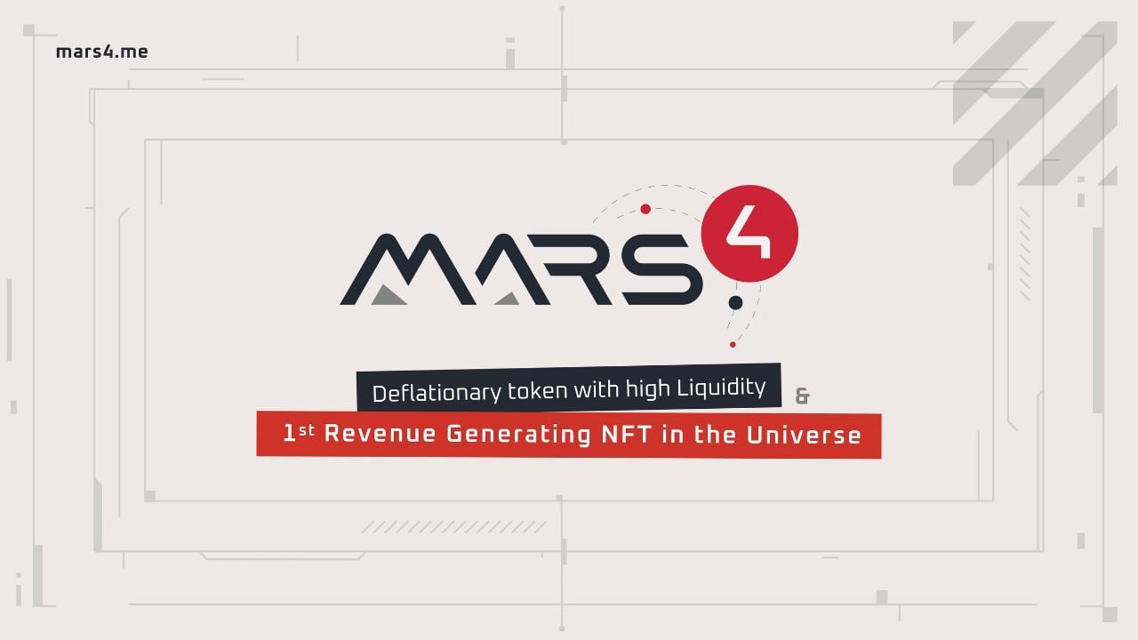 Mars4: High Liquidity MARS$ Token and Revenue Generating Mars Terrain NFTs