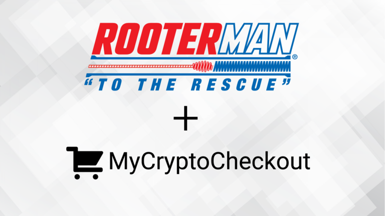 Rooter-Man and MyCryptoCheckout Partner to Enable Customers to Spend Digital Currencies