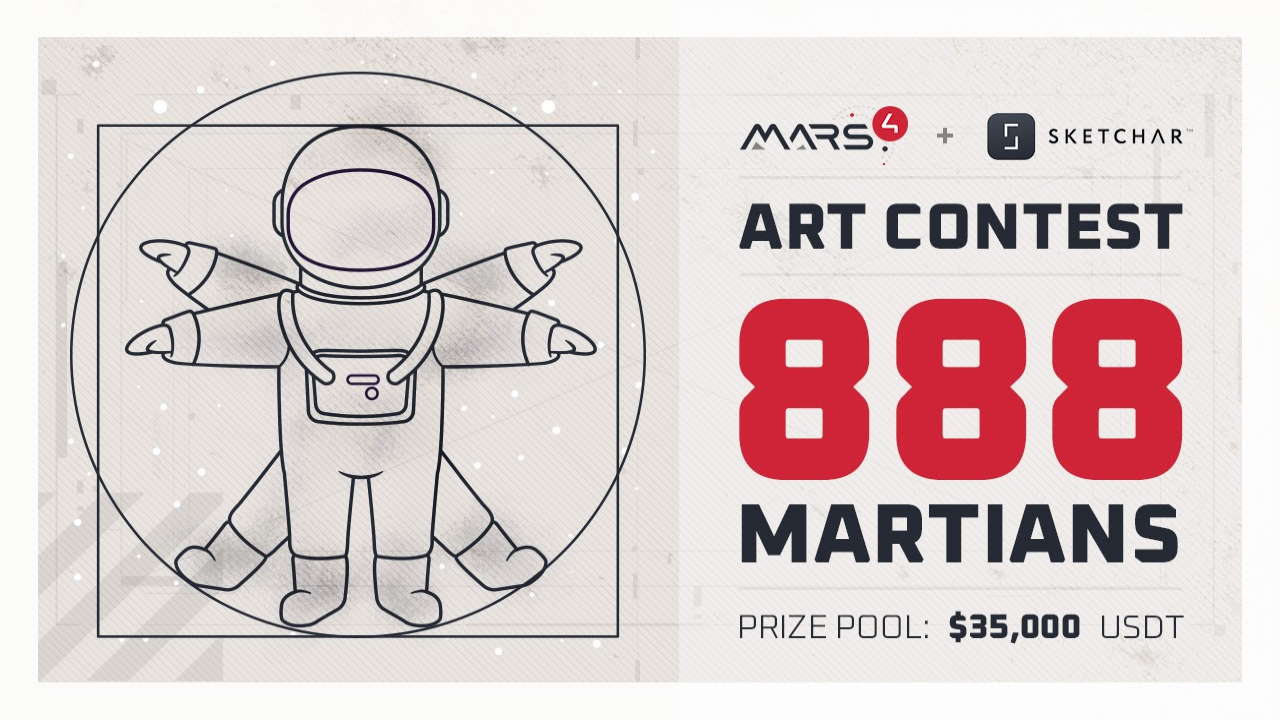 Create Some Art Out of This Planet: Mars4 and Sketchar Martians888 Art Contest