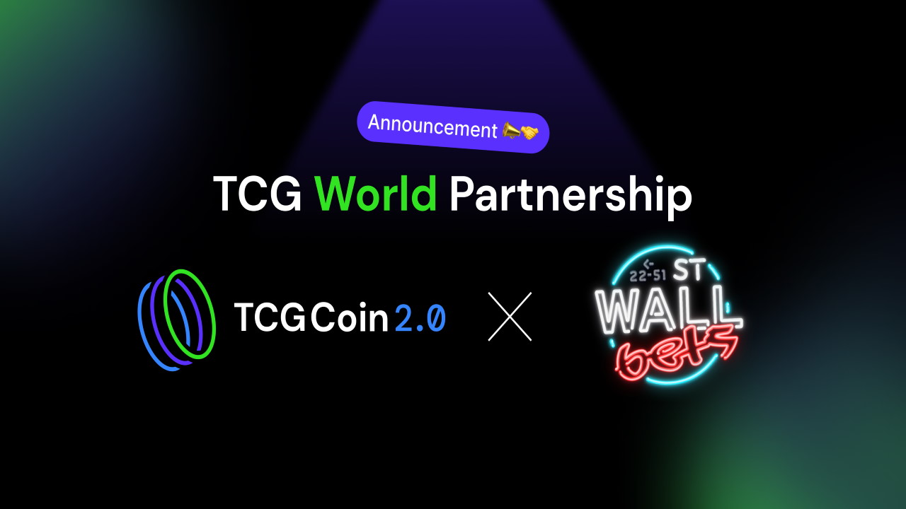 TCG World Partners With Stock Giants WSB to Expand Their Metaverse