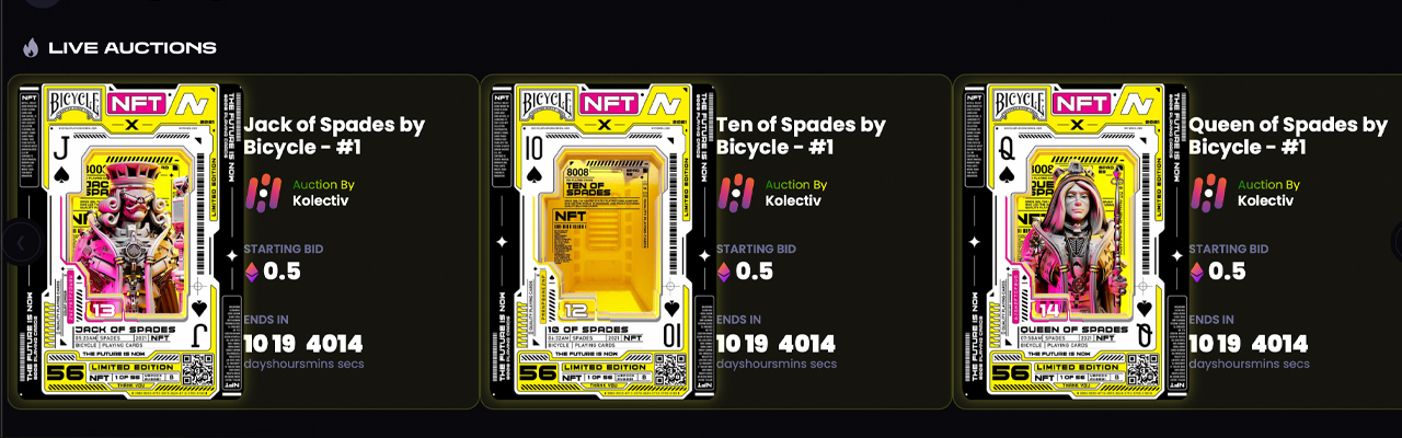 Aces, Jokers, and NFTs: Playing Card Manufacturer Bicycle Launches NFT Genesis Collection