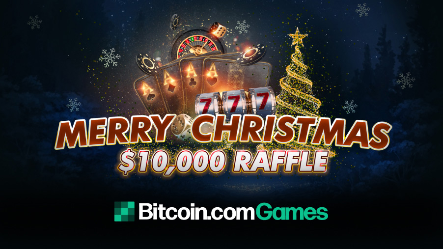 Bitcoin.com’s Crypto Casino Conducts Christmas Raffle with Cash Prizes Worth $10,000