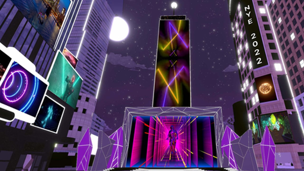 Metaverse NYE Parties - Decentraland New Years Eve Bash to Recreate One Times Square. Paris Hilton to DJ in Roblox thumbnail