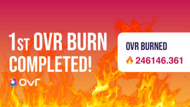 OVR and the Results of the Token Burning Program's First Month