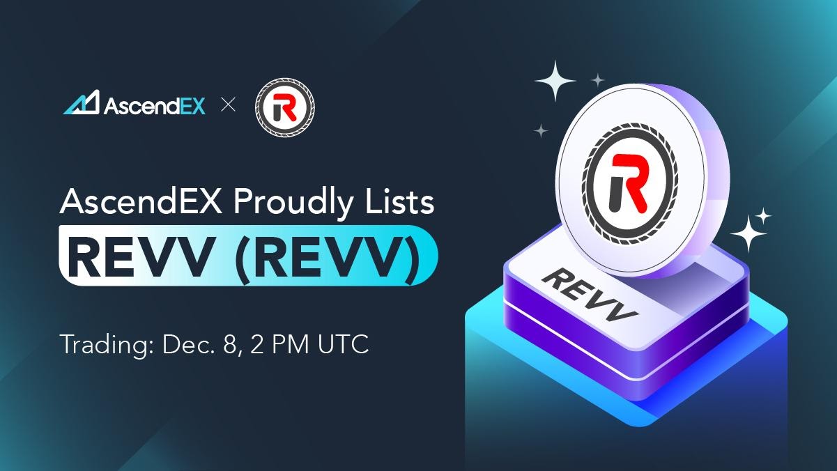 AscendEX Lists REVV Token