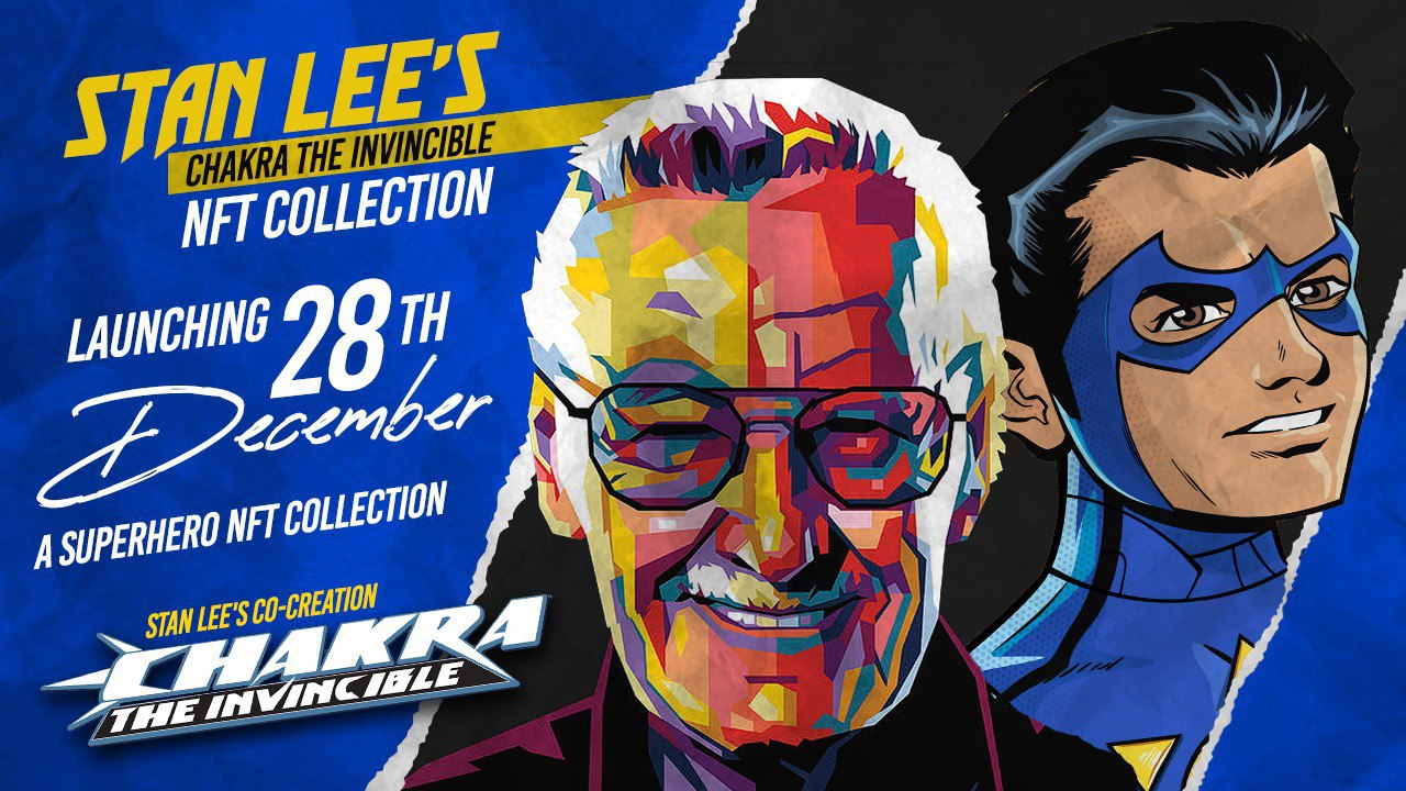Beyondlife․club and Orange Comet to Launch Stan Lee’s Chakra The Invincible: A Superhero NFT Collection