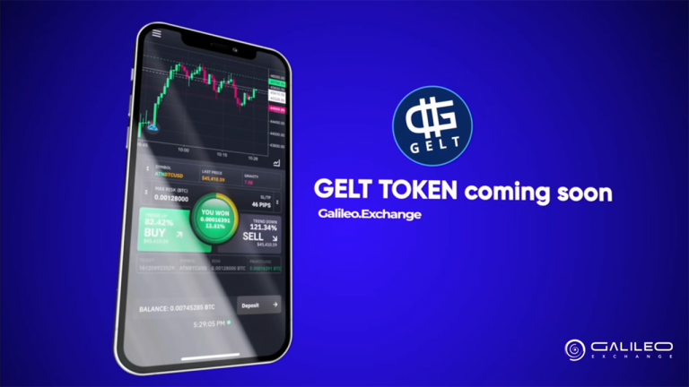 Galileo Exchange Launches Its Native Token, the “GELT” - Crypto