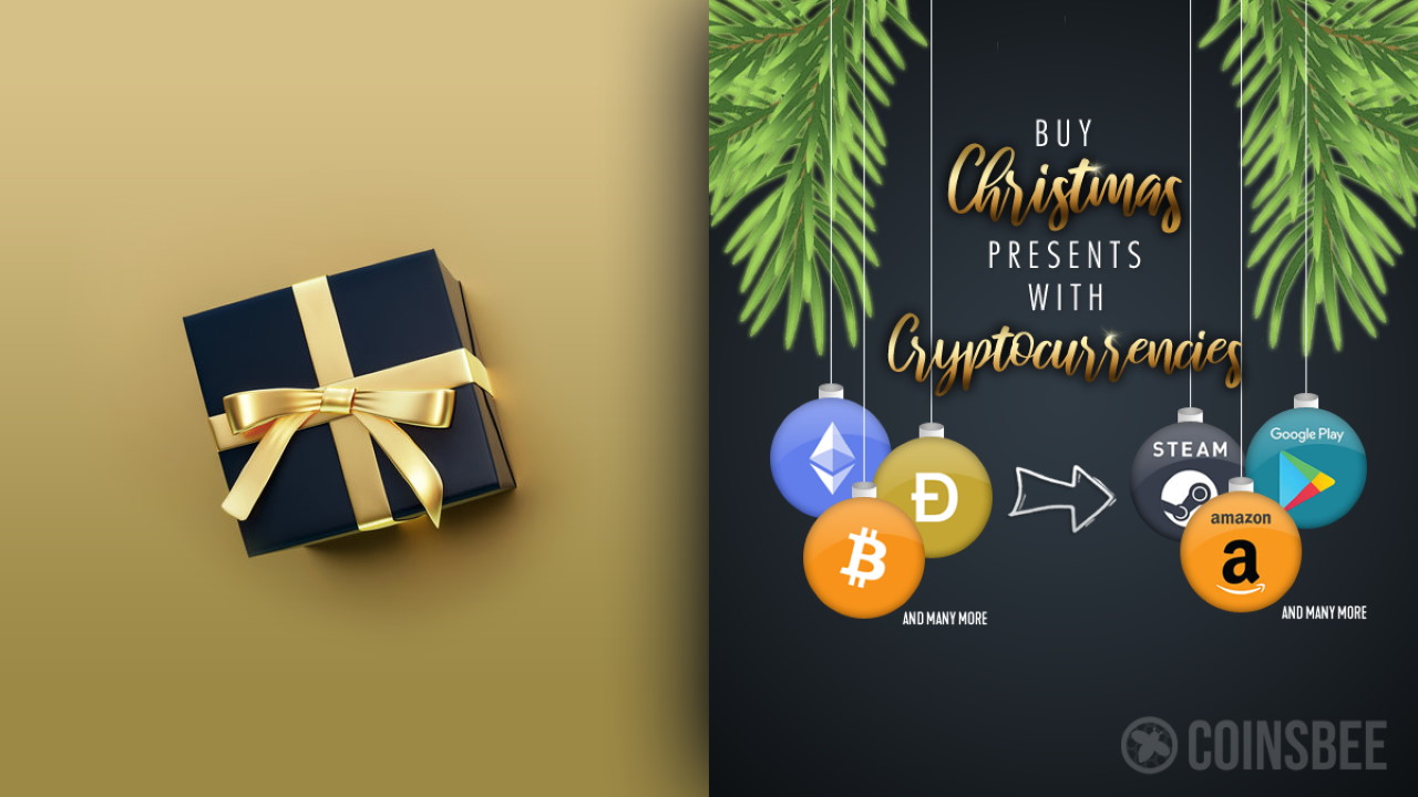 Compre regalos de Navidad de las mejores marcas con más de 100 criptomonedas en Coinsbee