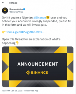 Nigerian Users Tell Binance 'Stop Scamming' — Exchange Platform Rejects Accusation Nigerian Users Tell Binance 'Stop Scamming' — Exchange Platform Rejects Accusation