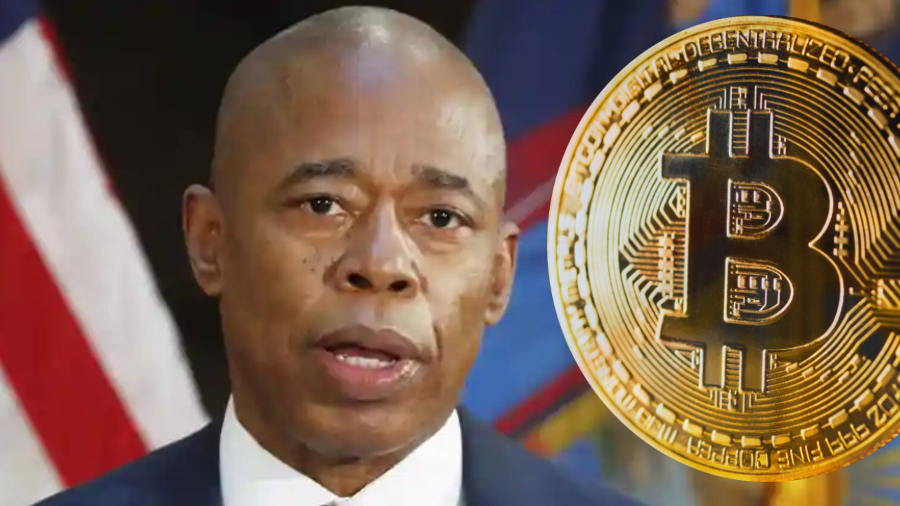 NYC Mayor Eric Adams Defends Receiving Paycheck in Bitcoin as Price Crashes