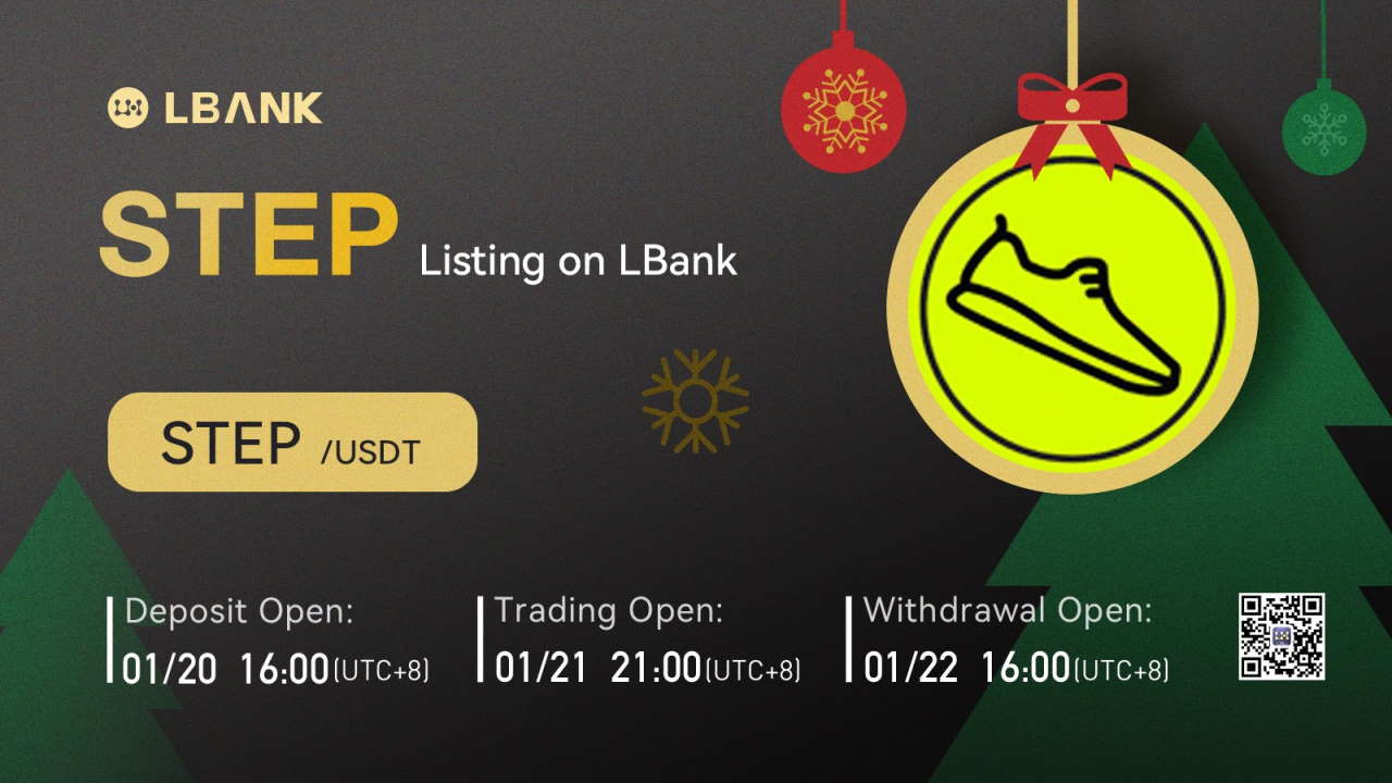 LBank Exchange Will List STEP on January 21, 2022