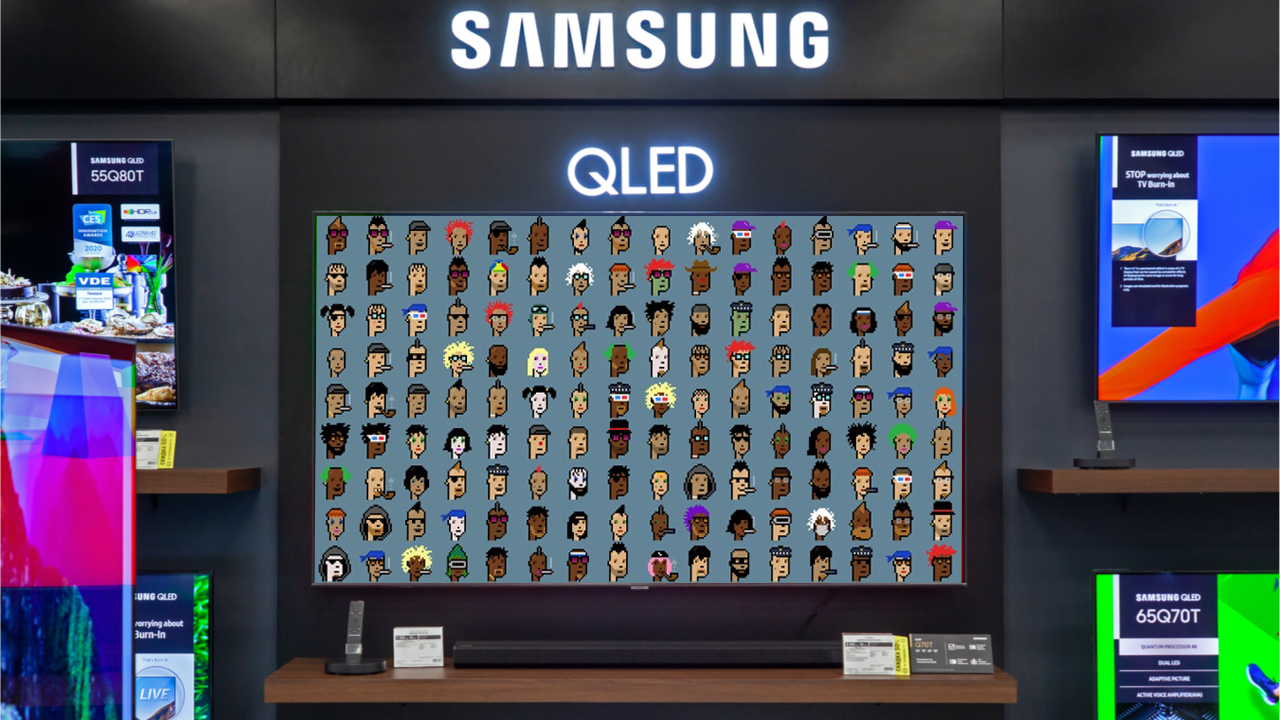 Smart TVs and NFTs Collide: Samsung Introduces World’s First Television-Based NFT Platform