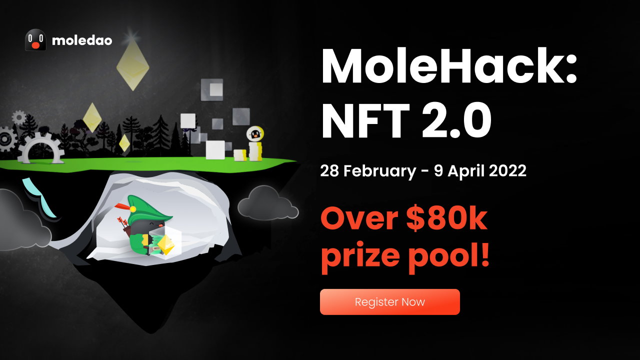 Read more about the article Moledao Kicks off Global NFT Hackathon With Exclusive NFTs