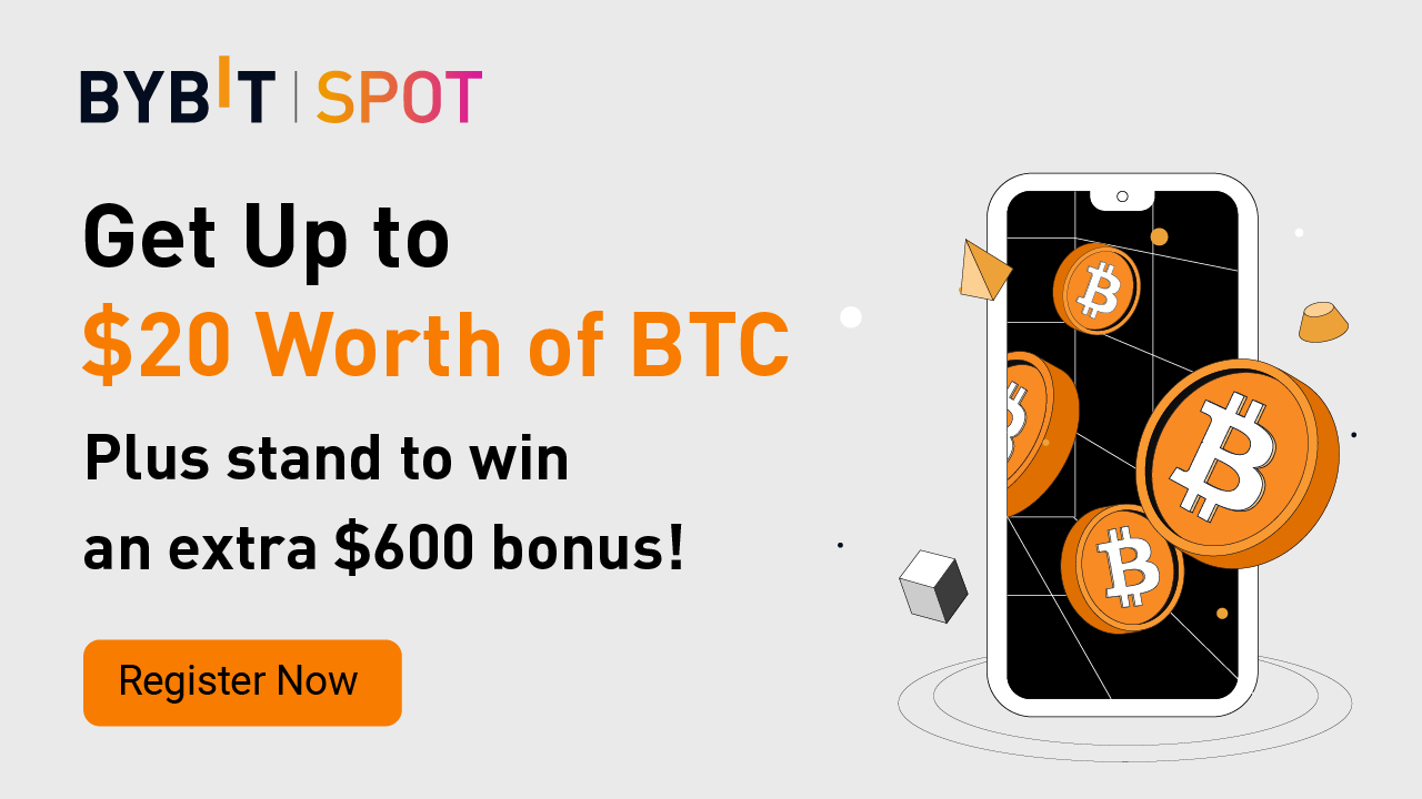 btc en 1280 720 ByBit: Exciting Welcome Rewards of up to $20 BTC Await