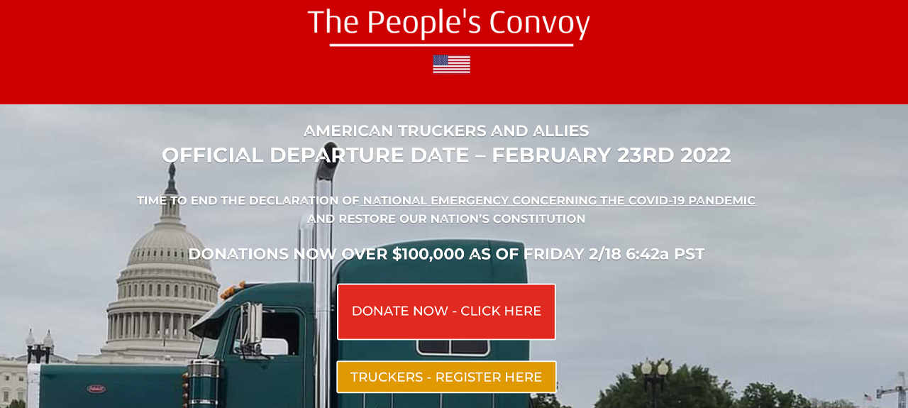 American Truckers Are Planning a Convoy to Washington, Group Raises Over $100K  American Truckers Are Planning a Convoy to Washington, Group Raises Over $100K – Bitcoin News ddd123