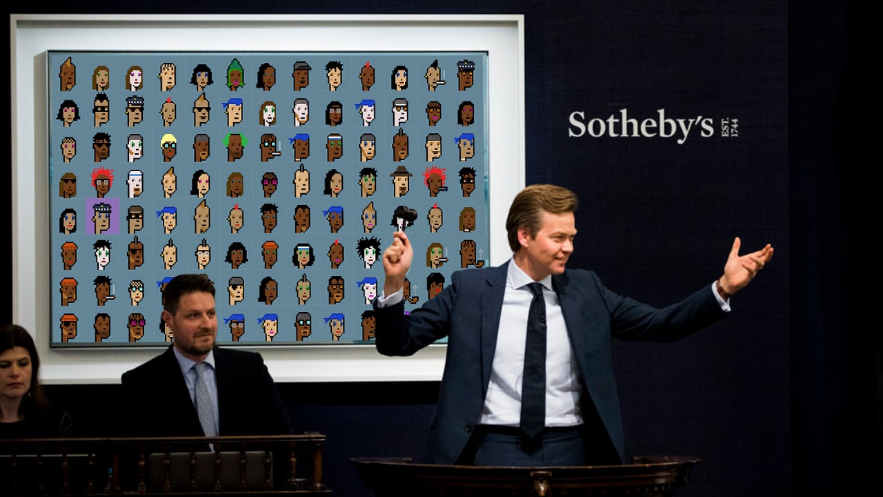 Luxury Auction House Sotheby’s Plans to Auction 104 Cryptopunks Worth an Estimated $20M