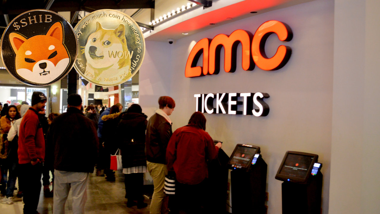 AMC accepts payments in SHIB and DOGE in its halls 