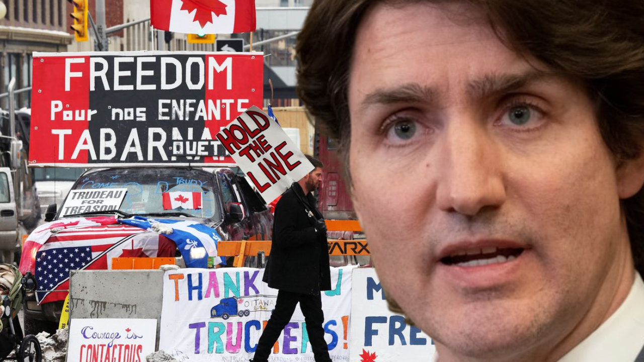 Trudeau's Government Warns More Accounts Will Be Frozen — Freedom Convoy Truckers Hold Their Ground