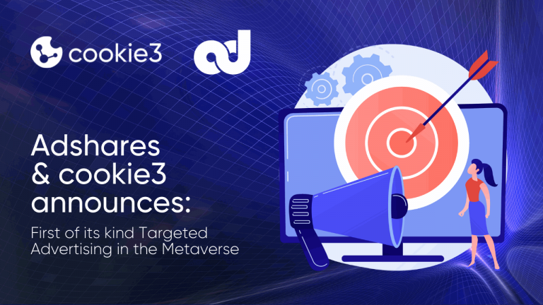 Adshares and cookie3 Announces: First of Its Kind Targeted Advertising in the Metaverse