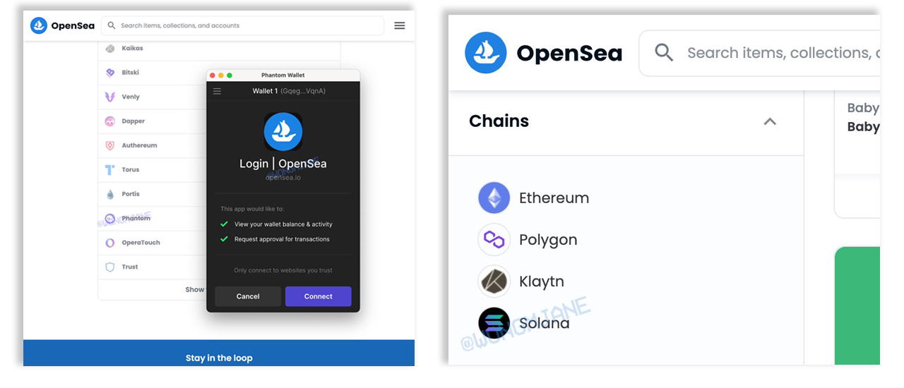 Leaked Images Suggest Opensea Plans to Add Solana-Based NFT Support
