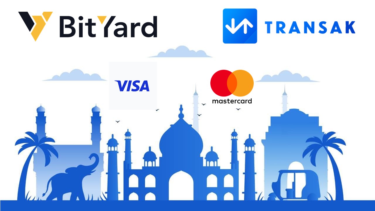 BitYard Partnering With Transak - Smooth the Way for Crypto Credit Card Payments