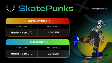 Skate Punks Club NFT Sales - March 4 and 5, 2022