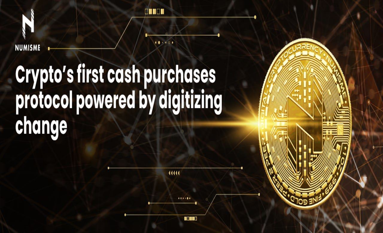 NumisMe: Crypto's First Cash Protocol - Pay With Cash and Receive Change Back Electronically