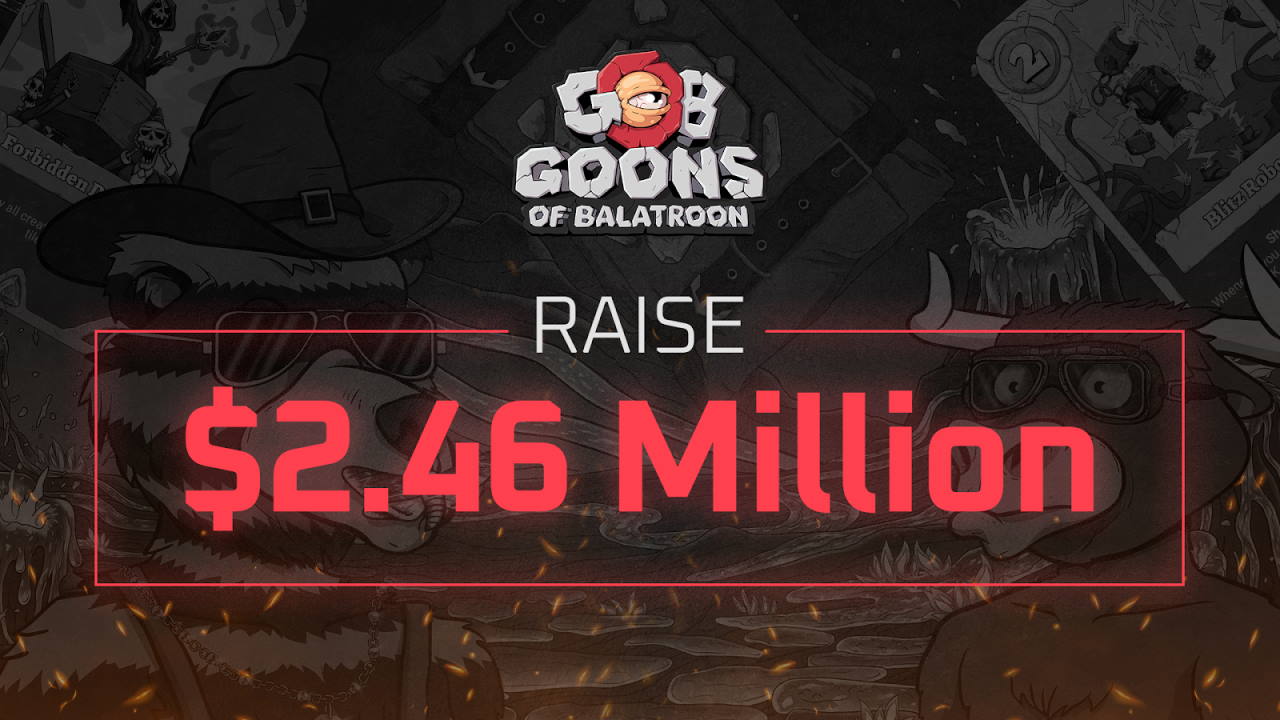 Goons of Balatroon (GOB) Raises $2.46M to Craft a Unique Free-to-Play-to-Earn (F2P2E) Card CoiGame Metaverse
