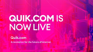 Minting of ․VR, ․Metaverse, ․Chain NFT Domains Now Live on Quik․com Minting of ․VR, ․Metaverse, ․Chain NFT Domains Now Live on Quik․com