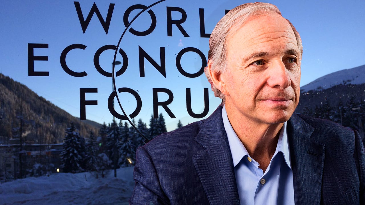 Billionaire Ray Dalio speaks at Davos - says 'blockchain is great, but we call it digital gold'