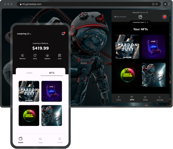 Gamestop Launches Web3 Ethereum Wallet That Leverages Loopring's ZK-Rollup Tech