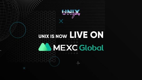 MEXC Global Officially Lists Leader in Web 3․0 Gaming - UniX Gaming!
