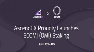 AscendEX and ECOMI Launch OMI Stake and Earn Competition