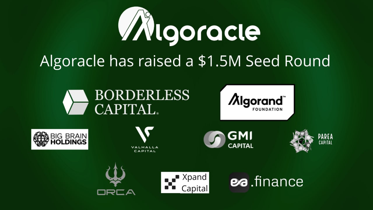 Algoracle Announces $1․5 Million Seed RoundBitcoin.com MediaBitcoin News