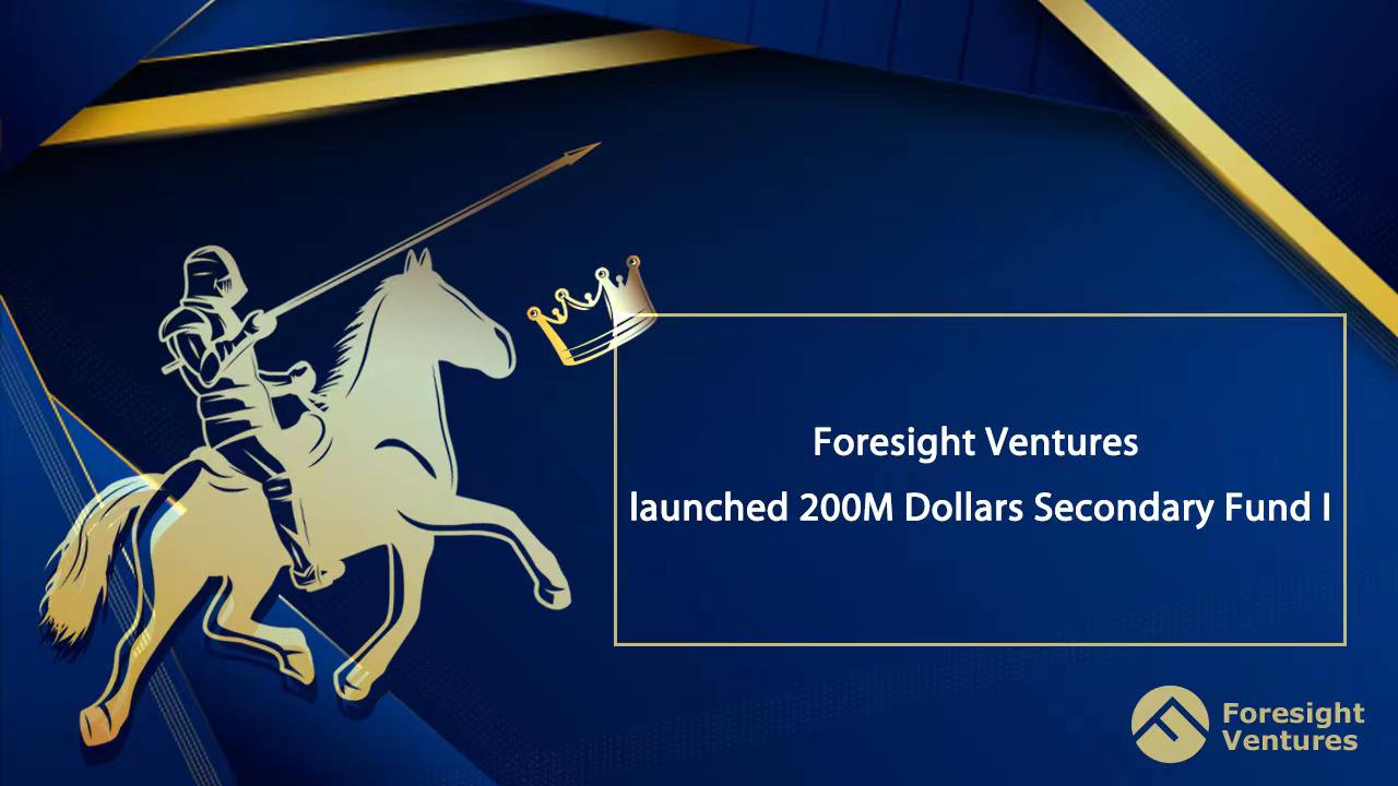 Foresight Ventures Launches 200m Foresight Secondary Fund I to Invest in Private Round Crypto Assets – Sponsored Bitcoin News