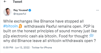 Binance Reveals Event That Forced It to Stop BTC Withdrawals