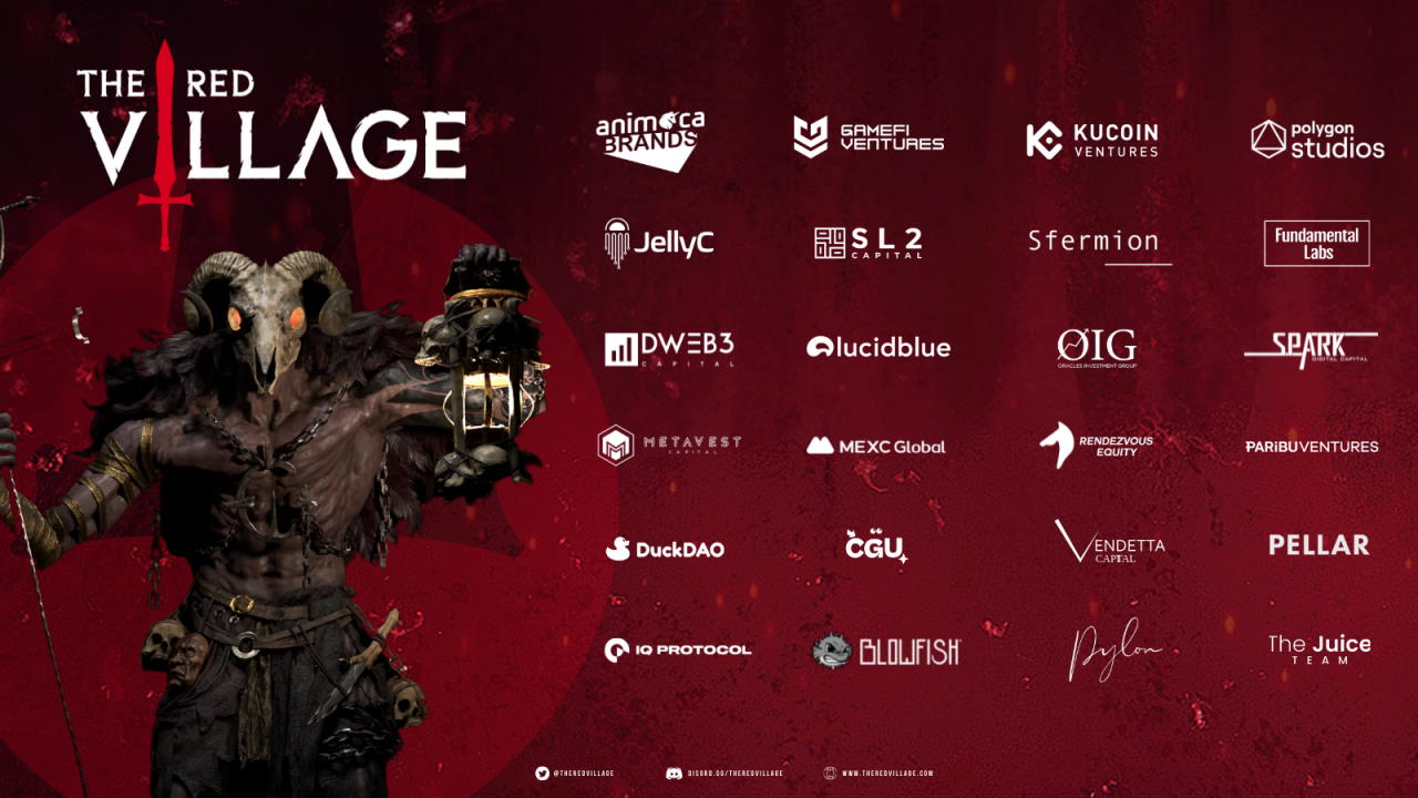 The Red Village Announces $6.5M Seed Round Led by Animoca Brands and GameFi V...