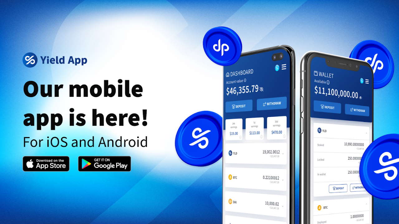 Digital Wealth Pioneer Yield App Unveils Mobile App for iOS and Android – Press release Bitcoin News